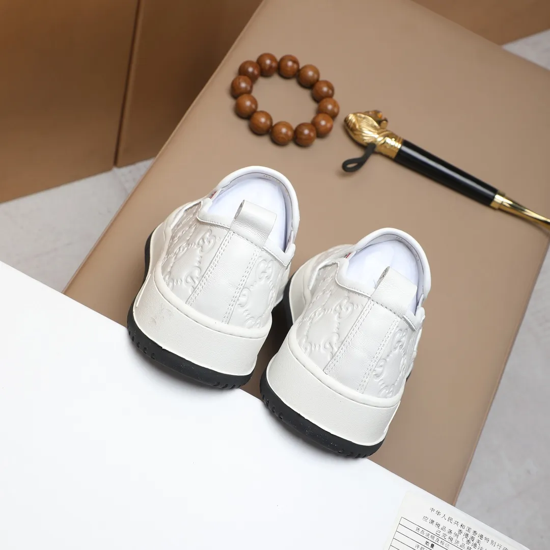 Men's shoes💰440 GUCCI🔍🔍2023 latest model On sale at the same time at the counter, original calfskin imported from Italy, genuine leather lining, (high-end, luxury, and class) exquisite workmanship, soles: original soles specially provided by the original factory, ⚠Exclusive double-layer movable molded soles are super comfortable⚠, real photos🎬The real ones are better🔍🔍"High quality·Follow the order" code number 38-44